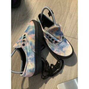 Vans Platform Tie Dye Velvet Shoes Men’s 4.5 Women’s 6